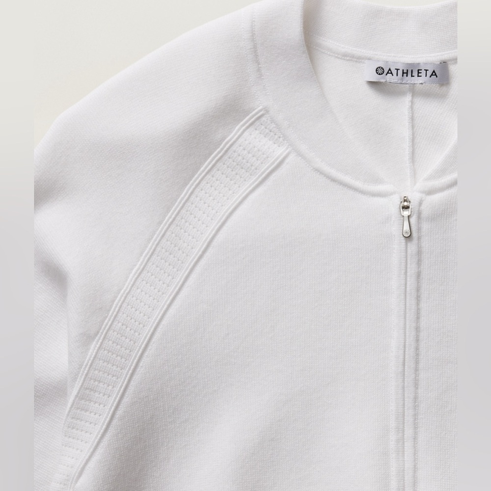 NWT Athleta White Advantage Sweater Size XXS. - Picture 3 of 11